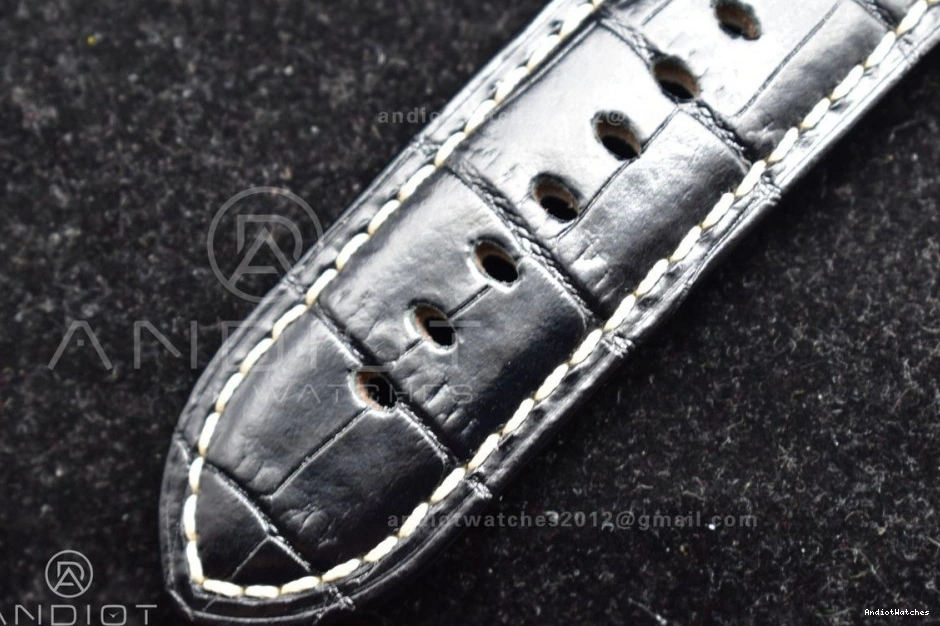 Strap with Superlumed Edition XF H Leather Trendy A6497 1:1 Dial Y-Incabloc PAM217 993 Black Best on 1119